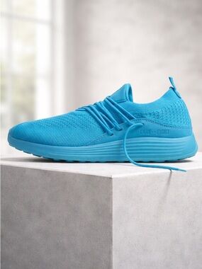 NWT Lane Eight Unisex Trainer AD 1 Athletic Tennis Shoes Teal Blue - Size W 8